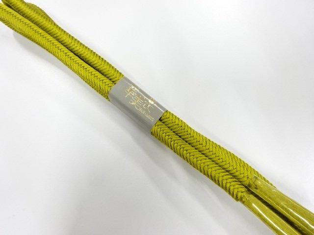 未使用品　正絹　手組帯締め